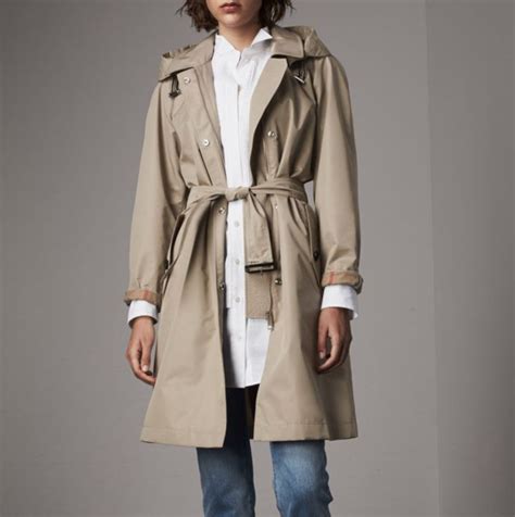 burberry kibworth hooded rain car coat neiman|Burberry .